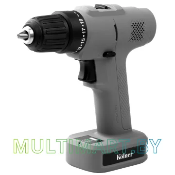 Дрель-шуруповерт Kolner KCD 12/2BL Graphite (с 1-им АКБ, оснастка)